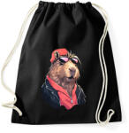 printfashion Capybara - rock - Sportzsák, Tornazsák - Fekete (13757237)