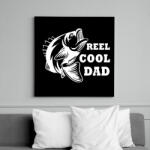 printfashion Reel Cool Dad - Vászonkép - Fekete (11123212)
