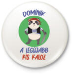 printfashion Kis kalóz - Névvel - Kitűző, hűtőmágnes - Fehér (8097607)