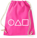 printfashion Squid Game jelek zseb - Sportzsák, Tornazsák - Fukszia (5676909)