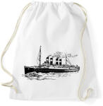 printfashion Titanic - Sportzsák, Tornazsák - Fehér (11225629)