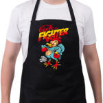 printfashion Harcos kakas - Kötény - Fekete (4916493)