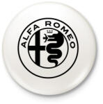 printfashion Alfa Romeo - Kitűző, hűtőmágnes - Fehér (3080988)