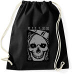 printfashion Gyilkos - Sportzsák, Tornazsák - Fekete (360547)