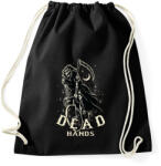 printfashion Biciklis Kaszás - Sportzsák, Tornazsák - Fekete (3451)