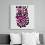 printfashion Ütős - Vászonkép - Fehér (6620495)