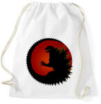printfashion King of the Monsters - Godzilla - Piros - Sportzsák, Tornazsák - Fehér (1535584)