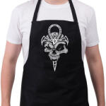 printfashion Ankh - Kötény - Fekete (4935519)