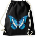 printfashion Pillangó - Sportzsák, Tornazsák - Fekete (6115541)