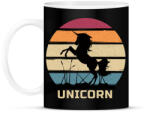 printfashion Unicorn - Bögre - Fekete (4837542)