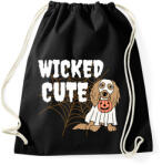 printfashion Wicked cute - Sportzsák, Tornazsák - Fekete (14657570)