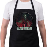 printfashion Alan Wake ll. - Kötény - Fekete (15795323)