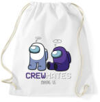 printfashion Among us crewmates 3 - Sportzsák, Tornazsák - Fehér (4522213)