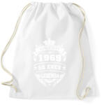 printfashion 1969 - Sportzsák, Tornazsák - Fehér (15713315)