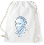printfashion Vincent Van Gogh - Sportzsák, Tornazsák - Fehér (11391140)