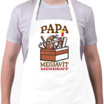 printfashion Papa megjavít mindent - Kötény - Fehér (4914903)