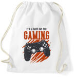 printfashion gamer - Sportzsák, Tornazsák - Fehér (13716601)