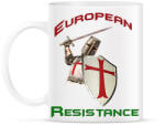 printfashion European Resistance - Bögre - Fehér (790782)