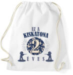printfashion Kiskatona - Évszámmal - Sportzsák, Tornazsák - Fehér (7700643)