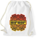 printfashion Hiphop - Sportzsák, Tornazsák - Fehér (9614623)