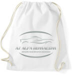 printfashion A alfa romeóm nélkül - Sportzsák, Tornazsák - Fehér (6123904)