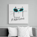 printfashion Abszolút mesés - Vászonkép - Fehér (6633034)