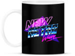 printfashion New Retro Wave - Bögre - Fekete (1321472)