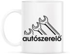 printfashion Autószerelő márka - Bögre - Fehér (7458768)