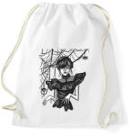 printfashion Wednesday Addams Halloween - Sportzsák, Tornazsák - Fehér (14081629)
