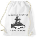 printfashion Az élmény a fontos! - Sportzsák, Tornazsák - Fehér (4775410)