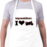 printfashion KAPCSOLATBAN - Kötény - Fehér (4912784)