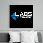 printfashion Labs - TerraGroup - Vászonkép - Fekete (8748088)