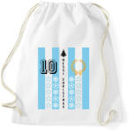 printfashion Messi Christmas - Sportzsák, Tornazsák - Fehér (11278695)