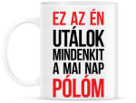 printfashion Ez az én pólóm - fekete - Bögre - Fehér (7045209)