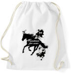 printfashion freedom for ever - Sportzsák, Tornazsák - Fehér (10079635)