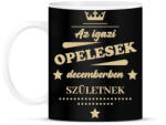printfashion Az igazi Opelesek - Hónappal - Bögre - Fekete (7199811)