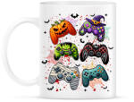 printfashion Retro Halloween Gaming Controller - Bögre - Fehér (16773324)