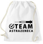 printfashion Team AstraZeneca - Sportzsák, Tornazsák - Fehér (4888194)