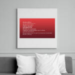 printfashion Media Offline - Vászonkép - Fehér (6637717)