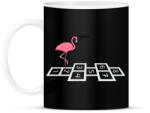 printfashion Flamingo @#& - Bögre - Fekete (2534592)
