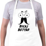 printfashion Bicaj betyár - Kötény - Fehér (7433426)