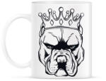 printfashion Pitbull király - Bögre - Fehér (2949043)