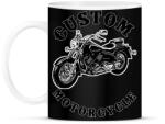 printfashion custom motorcycle - Bögre - Fekete (11596699)