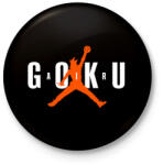 printfashion AIR GOKU - Kitűző, hűtőmágnes - Fekete (3093125)