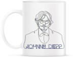 printfashion Johhny Depp - Vonalas - Bögre - Fehér (7295793)