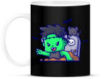 printfashion Cuki zombi frankenstein - Bögre - Fekete (5553079)