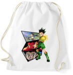 printfashion Gon Freecss - Sportzsák, Tornazsák - Fehér (7209714)