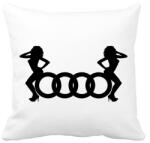 printfashion Audi Fekete - Párnahuzat, Díszpárnahuzat - Fehér (954212)