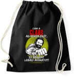 printfashion Csak a claas ad nekem erőt - Sportzsák, Tornazsák - Fekete (7624154)