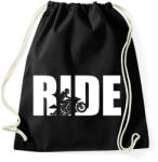 printfashion Ride motoros póló - Sportzsák, Tornazsák - Fekete (9393405)